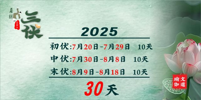 夏练三伏（活动预告）